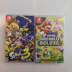 スプラトゥーン3 スーパーマリオブラザーズデラックス.U 箱ありのサムネイル