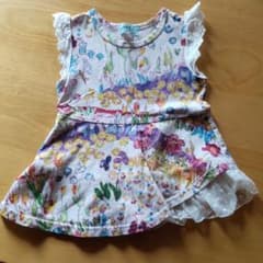 値下げ！hakka kids 100 ☆ワンピースのサムネイル
