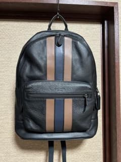 COACH　レザーバックパック　リュック　ヴァーシティーのサムネイル