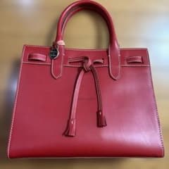 Dooney & Bourke Florentine Barlowレザーバッグ赤 - メルカリ