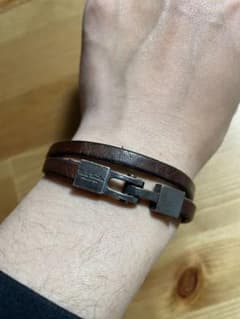ポールスミス　2連レザーブレスレットのサムネイル