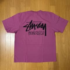 Stussy HONOLULU Tシャツ Lサイズ 色BERRY m94078035997_1.jpg?1770295617