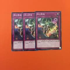 遊戯王 神の摂理 3枚セットのサムネイル
