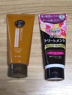 50の恵 カラートリートメント ライトブラウン/ビゲン　ナチュラルブラウンのサムネイル