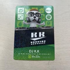 あつまれどうぶつの森amiiboカード SP 003DJ K.Kのサムネイル
