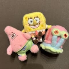 スポンジボブ　ミルキーボア　マスコット　ゲイリー　パトリック　ぬいぐるみ　コンプ