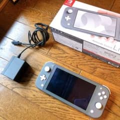 美品　/ Nintendo Switch Lite グレー　/ スイッチライトのサムネイル