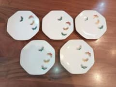 香蘭社 八角皿 小皿 蝶柄 - メルカリ