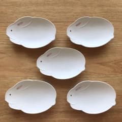 【たち吉】うさぎ　小皿　豆皿のサムネイル