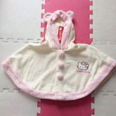 未使用タグ付♡キティちゃんポンチョのサムネイル