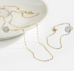 L&Co. K10 ファンタジアチェーン ネックレス・ブレスレットセットのサムネイル