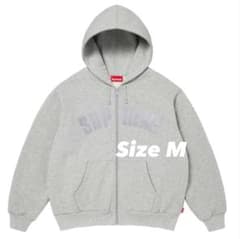 Supreme ジップアップパーカー グレー Mのサムネイル