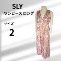 SLY ロングワンピース ノースリーブ サイズ2のサムネイル
