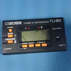 boss tu-80 チューナー/メトロノームのサムネイル