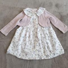 ビケットクラブ　 花柄　ワンピース 95cm