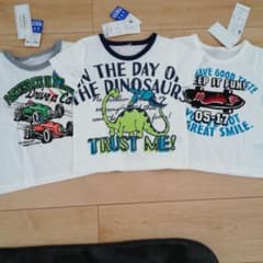 男の子　Tシャツ　３枚セットのサムネイル