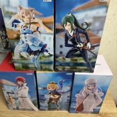 【未使用・未開封】Re:ゼロから始める異世界生活 フィギュア 5点セットのサムネイル