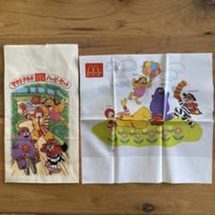 マクドナルド ハッピーセット 紙袋 ビニール袋 レトロ - メルカリ