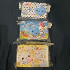 しずくちゃん みるみるちゃん トランク 缶ケース 缶 メモ 3個セット