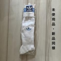 adidas サッカーソックス AC-211B ホワイト サイズ24〜26cmのサムネイル