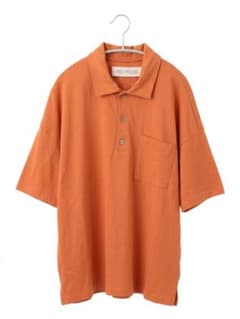 POLYPLOID POLO SHIRT C サイズ3 ダークオレンジ タグ付き - メルカリ