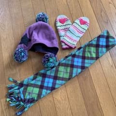 GAP KIDS 머플러 장갑 모자 세트