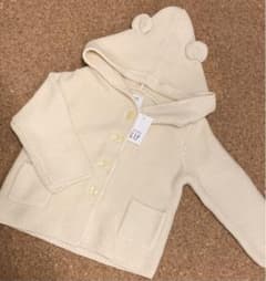 GAP くま耳　カーディガン　新品未使用のサムネイル