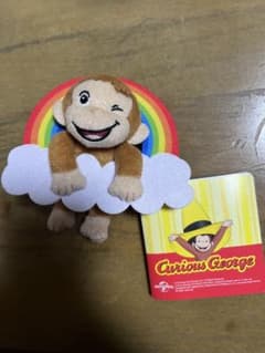 【即購入OK】おさるのジョージ フレーム付マスコット