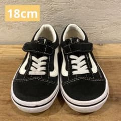 【美品】VANS バンズ オールドスクール ブラック 18cmのサムネイル