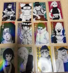 NARUTO ナルト クリアカード 12枚セットのサムネイル