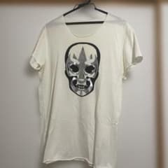 lucien pellat-finetマスク スカル Tシャツ ホワイトのサムネイル