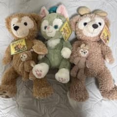 ダッフィー ジェラトーニ シェリーメイ ぬいぐるみセットのサムネイル