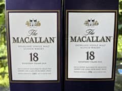 まつ様専用です。マッカラン　18年　1996年1997年2瓶セット新品未開栓のサムネイル