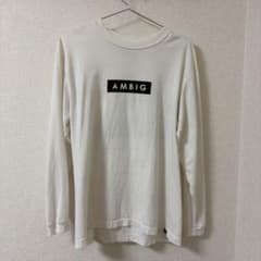 AMBIG 長袖Tシャツ ホワイトのサムネイル