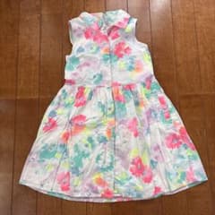 GAP KIDS 花柄ワンピース Sのサムネイル