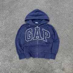 y2k 00s oldgap 短丈ジップパーカーフーディー archive L - メルカリ