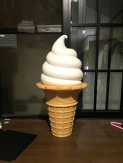 最終値下げ！非売品 激レア ソフトクリーム 置物のサムネイル