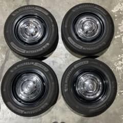 カングー クラシックアロイホイール+ミシュラン 195/65R15 4本セット