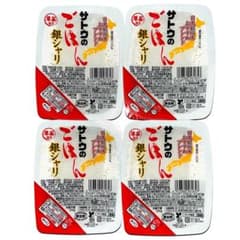 サトウのごはん 銀シャリ 200g×4パック レトルトパックご飯 サトウ食品