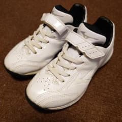 18cm MIZUNO 野球 トレーニングシューズ ホワイトのサムネイル