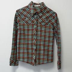 【sweet fashion ink.】チェック柄 長袖シャツ