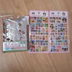 Thumbnail of ディズニーツムツムブロックシール2枚と、ミッキーミニーシール帳のセット