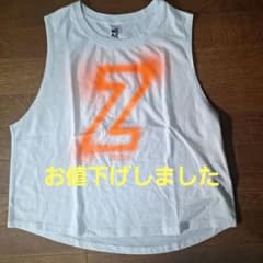 Zumba タンクトップ ホワイト/オレンジのサムネイル