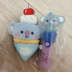 BT21 Plush Badge Light Stick Charm COYA
