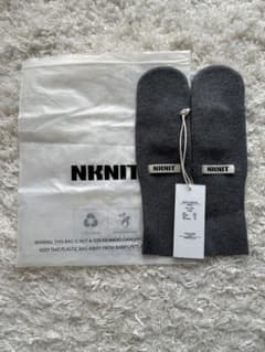 NKNIT グレー手袋 サイズ1のサムネイル