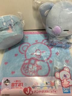 BT21 1번 복권 KOYA 4점 세트