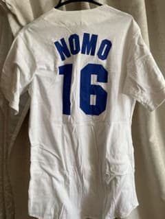 野茂英雄 Dodgers Tシャツ ユニフォーム 16 M - メルカリ