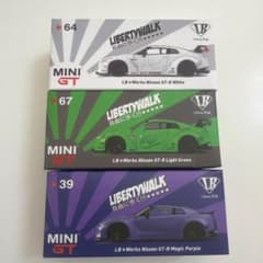MINIGT LB Works /GT-R 3台セット/39 /64 /67 MINIGT LB Works /GT-R 3台セット/39 /64 /67 - メルカリ