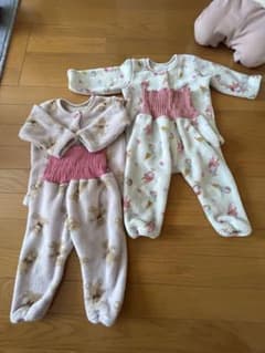 もこもこパジャマ　80 セットのサムネイル