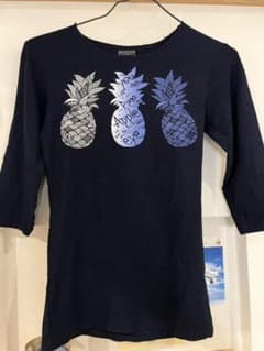 ガラシャさま専用　七部丈Tシャツ　フラダンスのサムネイル